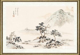 孟繁玮_浮云寒带雨 众木晚生秋